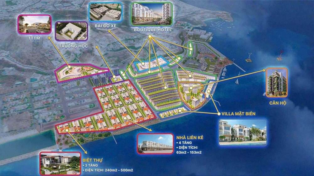 Quy hoạch mặt bằng Vinhomes Pearl Bay được đánh giá cao